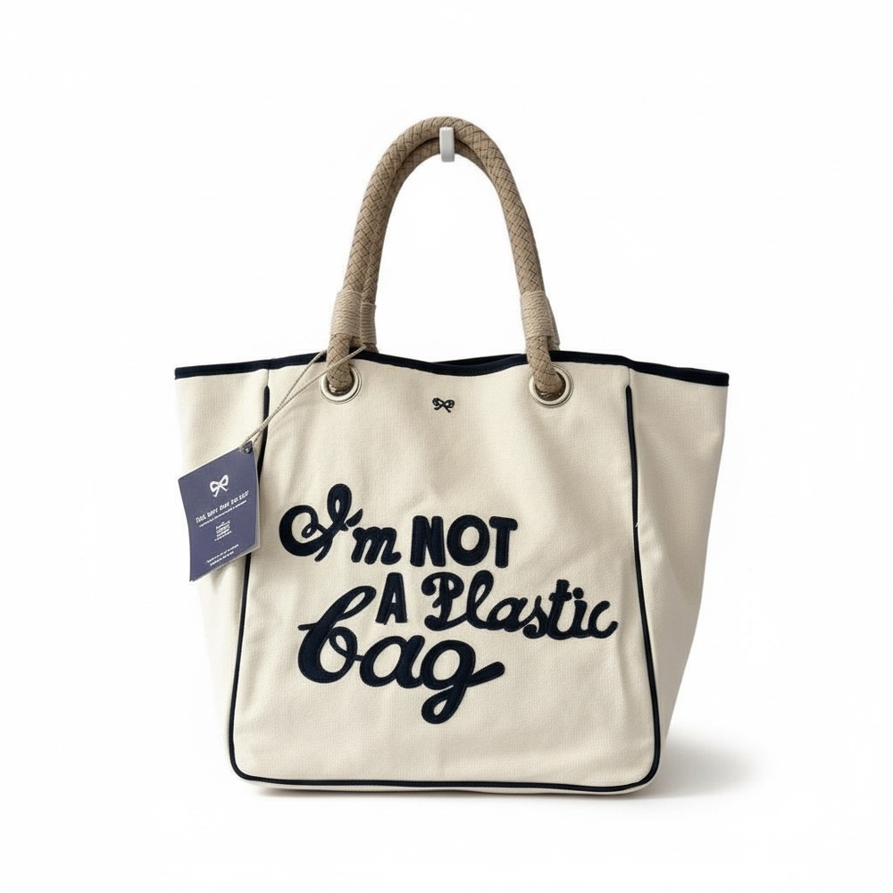 Anya Hindmarch I’m Not A Plastic Bag Whole Foods Collaboration